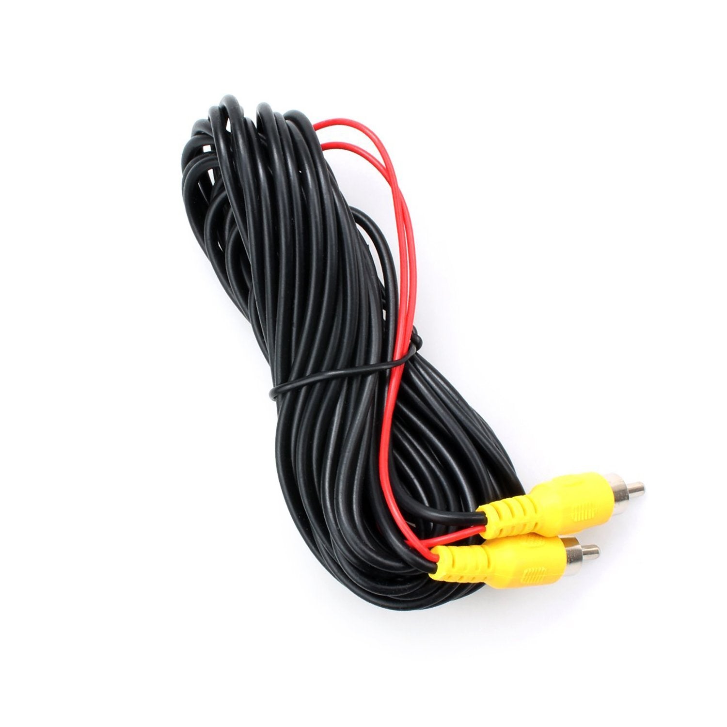 Backup Camera RCA Video Cable,Car Reverse Rear View Parking Camera Video Cable with Detection Wire (33FT/10 Meters)