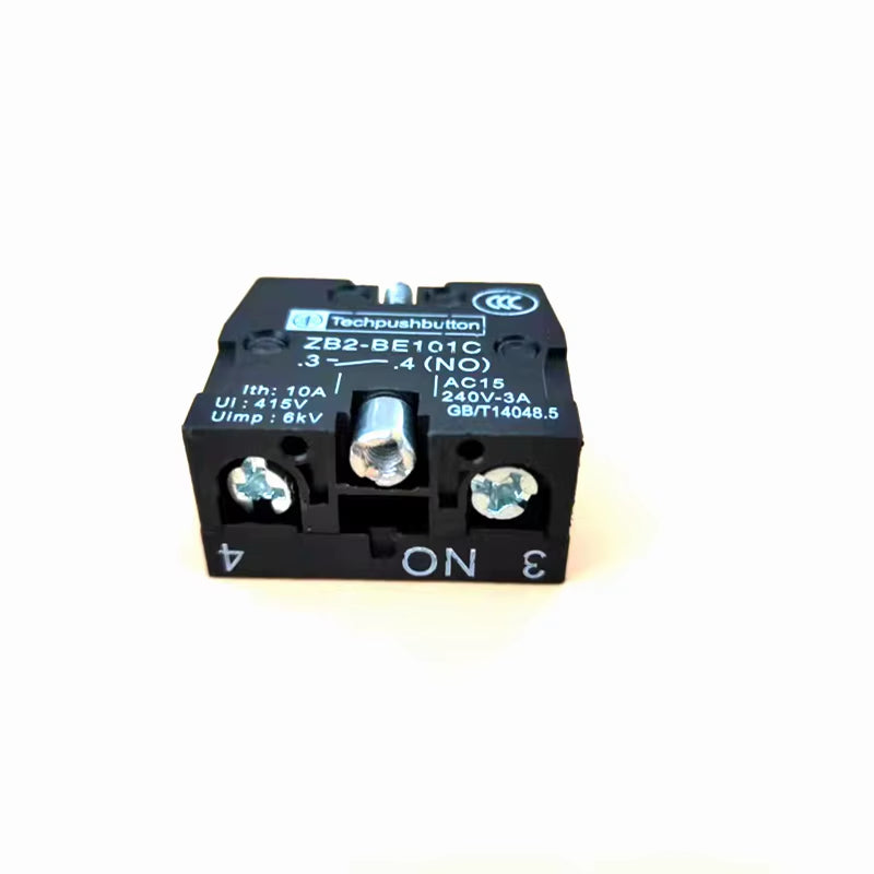 22Mm XB2-BC21 BC31 BC51 NO XB2-BC42 NC Mushroom Head Push Button Switch Momentary Self-Reset 10A/660V